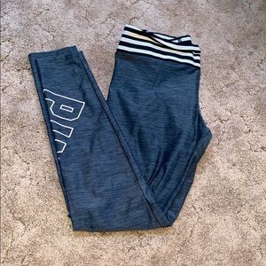 Grey High-waisted Leggings